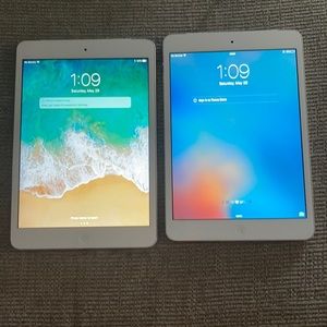 Two iPads mini’s